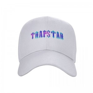 Férfi Trapstar Black Cap Kalap Fehér | Hungary PD02-940