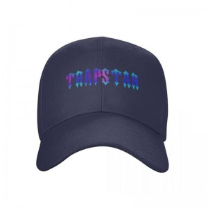 Férfi Trapstar Black Cap Kalap Kék | Hungary GD09-154