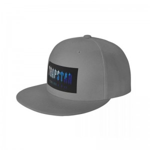 Férfi Trapstar Chenille Baseball Cap Kalap Szürke | Hungary ZY38-259
