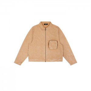 Férfi Trapstar Construct Jacket Felsőruházat Kávé | Hungary OW20-884