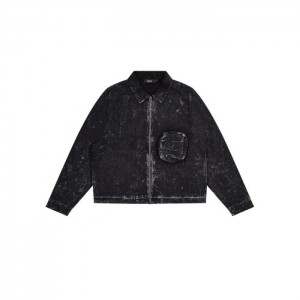 Férfi Trapstar Construct Jacket Felsőruházat Fekete | Hungary OP76-121