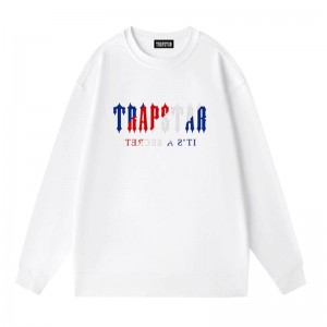 Férfi Trapstar Crewneck It’s A Secret Galaxy Pulóverek Fehér | Hungary OH64-987