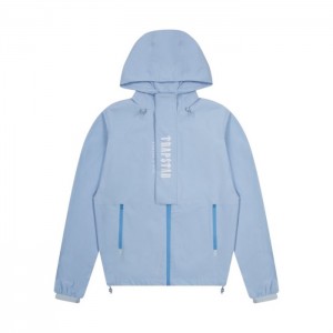 Férfi Trapstar Decoded Windbreaker Felsőruházat Kék | Hungary JU95-083