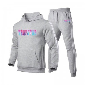 Férfi Trapstar Fleece Causal Sport Melegítő Szürke | Hungary XO88-521