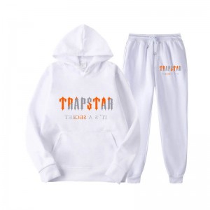 Férfi Trapstar Fleece It's Secret Melegítő Fehér | Hungary VW16-493