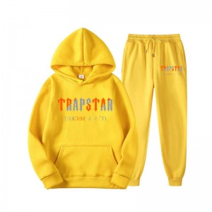 Férfi Trapstar Fleece It's Secret Melegítő Sárga | Hungary ZG48-157