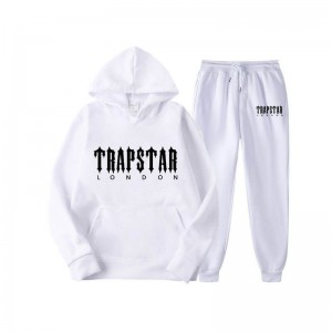 Férfi Trapstar Fleece London Melegítő Fehér | Hungary FG23-836