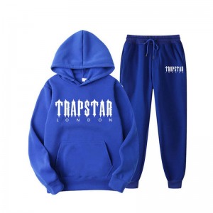 Férfi Trapstar Fleece London Shining Melegítő Kék | Hungary RA70-345