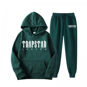 Férfi Trapstar Fleece London Shining Melegítő Zöld | Hungary WM62-917