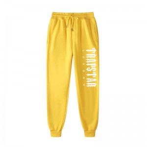 Férfi Trapstar Fleece London Shining Nadrág Sárga | Hungary KZ20-358