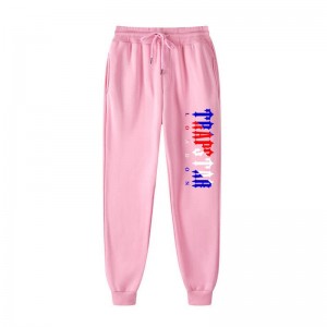 Férfi Trapstar Fleece London Shining Nadrág Rózsaszín | Hungary SF43-518
