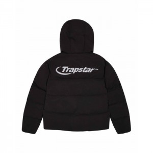 Férfi Trapstar Hyperdrive Technical Puffer Felsőruházat Fekete | Hungary CZ00-575