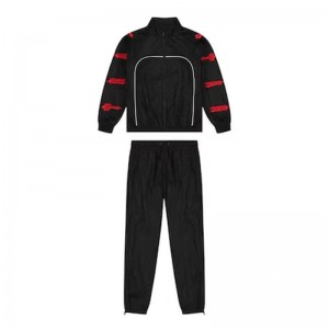 Férfi Trapstar Irongate 2.0 Jacket Shellsuit Melegítő Fekete | Hungary IX45-407