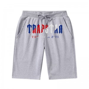 Férfi Trapstar Irongate Arch Chenille Rövidnadrág Szürke | Hungary AJ72-875