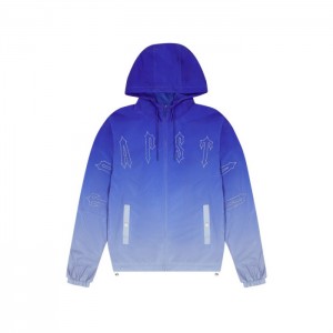 Férfi Trapstar Irongate Windbreaker Felsőruházat Kék | Hungary MG03-891