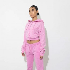 Férfi Trapstar Irongate Women Cropped Melegítő Rózsaszín | Hungary AM14-847