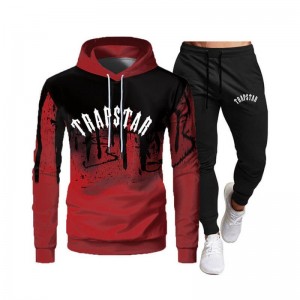 Férfi Trapstar It's a Secret Streetwear Melegítő Piros | Hungary WT47-363