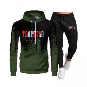 Férfi Trapstar It's a Secret Streetwear Melegítő Khaki | Hungary MJ60-736