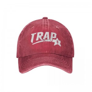 Férfi Trapstar Jacket Baseball Cap Kalap Piros | Hungary WY36-597
