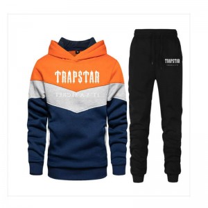 Férfi Trapstar Jogging Suit Logo Melegítő Kék | Hungary DA08-326