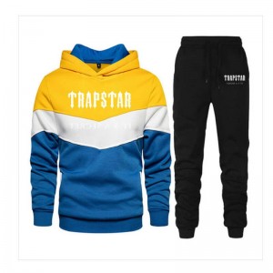 Férfi Trapstar Jogging Suit Logo Melegítő Sárga | Hungary HQ70-460