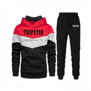 Férfi Trapstar Jogging Suit Melegítő Fekete | Hungary TV67-499