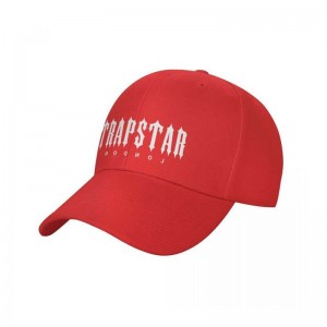 Férfi Trapstar London Baseball Caps Kalap Piros | Hungary BV07-819