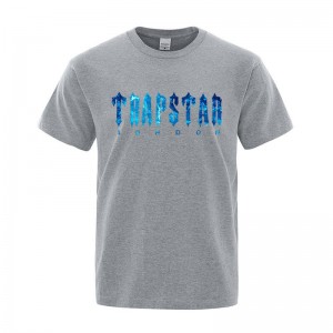 Férfi Trapstar London Chenille Tee Póló Szürke | Hungary HD68-292