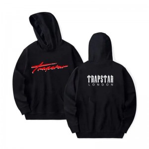 Férfi Trapstar London Logo Pulcsi Fekete | Hungary MT94-973