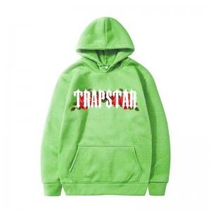 Férfi Trapstar Long Sleeve Pulcsi Zöld | Hungary NU54-508