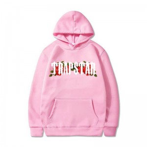 Férfi Trapstar Long Sleeve Pulcsi Rózsaszín | Hungary WO94-671