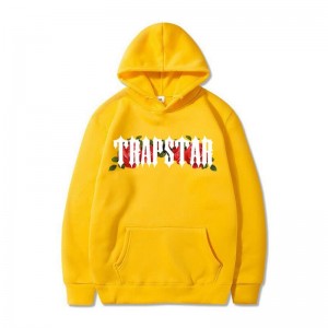 Férfi Trapstar Long Sleeve Pulcsi Sárga | Hungary NZ05-968