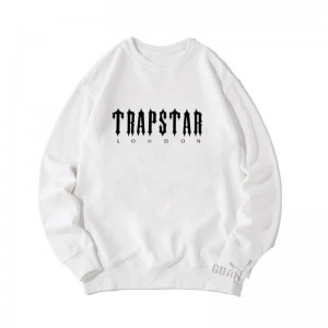 Férfi Trapstar Merch London Pulóverek Fehér | Hungary GI40-623