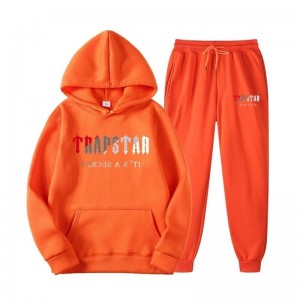 Férfi Trapstar Orange It's A Secret Set Melegítő Narancssárga | Hungary GQ99-859