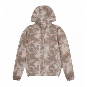 Férfi Trapstar Pigment Irongate Windbreaker Felsőruházat Kávé | Hungary OA89-331