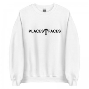 Férfi Trapstar Places T-Face Pulóverek Fehér | Hungary CC24-210