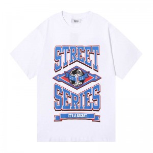 Férfi Trapstar Rainbow Utcai Series Tee Póló Fehér | Hungary QG48-517