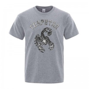 Férfi Trapstar Spider Printed Grafika Tee Póló Szürke | Hungary BP46-628