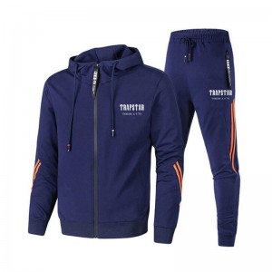 Férfi Trapstar Sportswear Melegítő NavyBlue | Hungary PY54-940