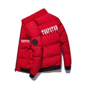 Férfi Trapstar Téli London Kabát Piros | Hungary BE75-918