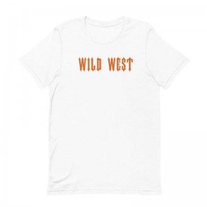 Férfi Trapstar Wild West Póló Fehér | Hungary RI08-167