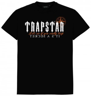 Férfi Trapstar X Central C Póló Fekete | Hungary YD46-645