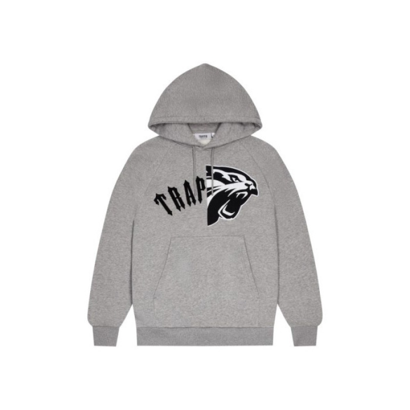 Férfi Trapstar Arch Shooters Hoodie Melegítő Szürke | Hungary NZ00-359