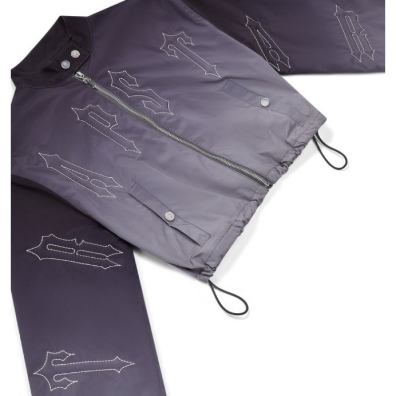 Férfi Trapstar Arch Windbreaker Felsőruházat Fekete | Hungary KQ97-897
