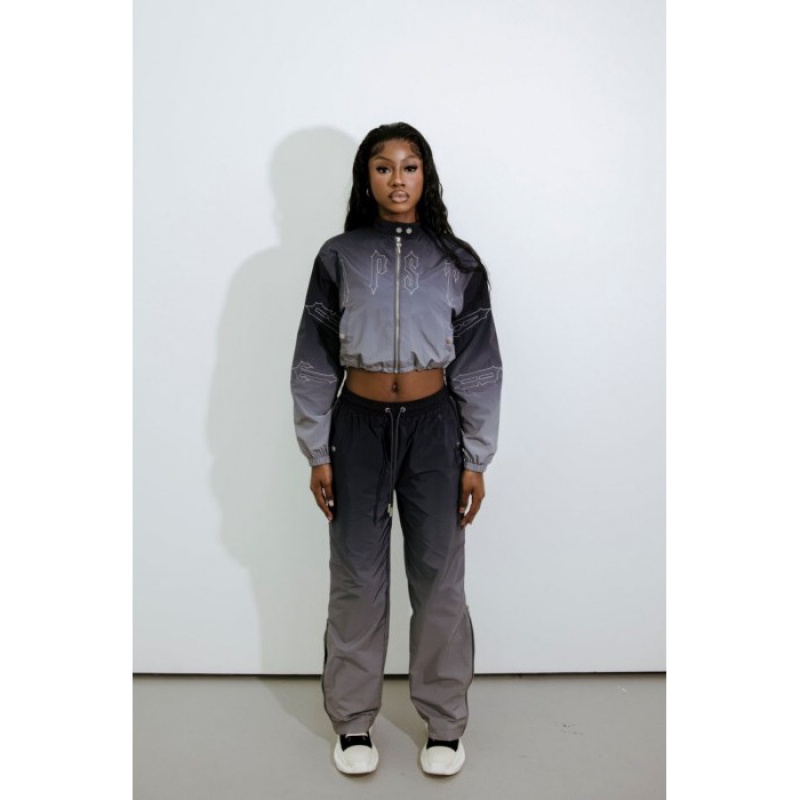 Férfi Trapstar Arch Windbreaker Felsőruházat Fekete | Hungary KQ97-897