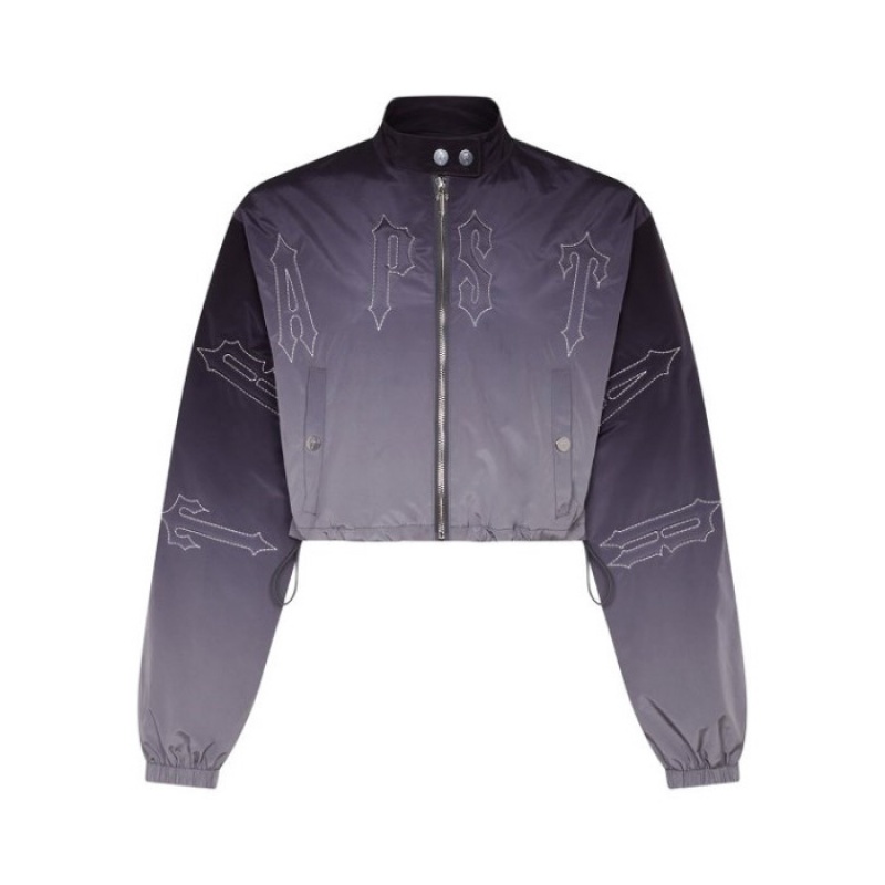 Férfi Trapstar Arch Windbreaker Felsőruházat Fekete | Hungary KQ97-897