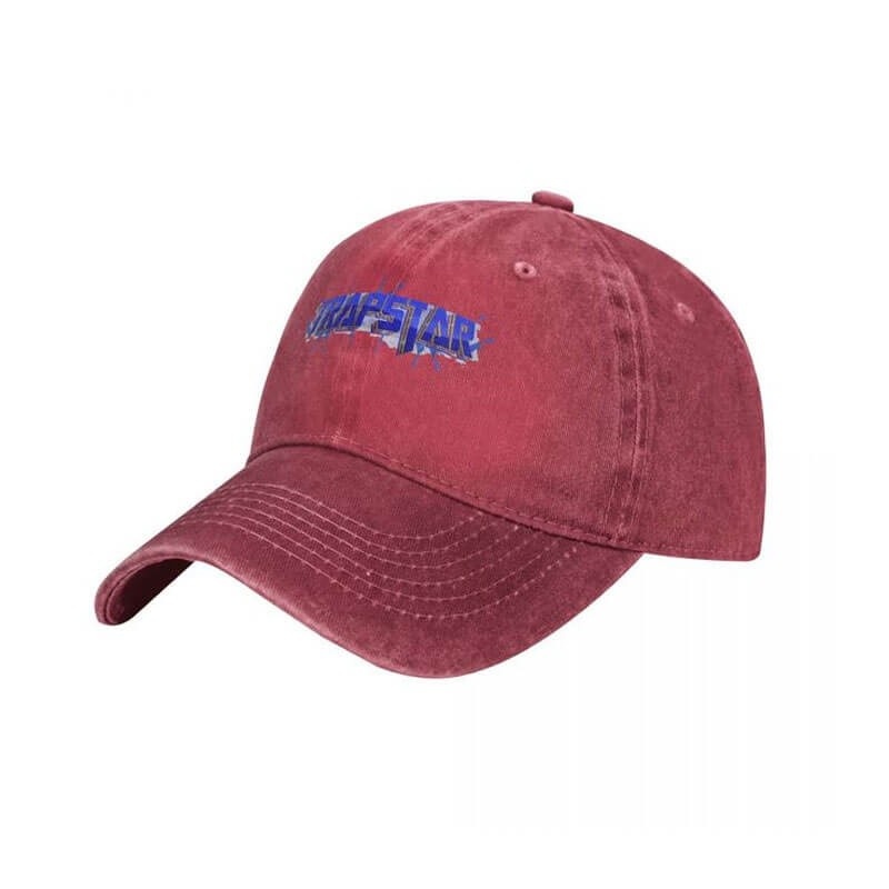 Férfi Trapstar Baseball Stylish Caps Kalap Piros | Hungary RG61-363