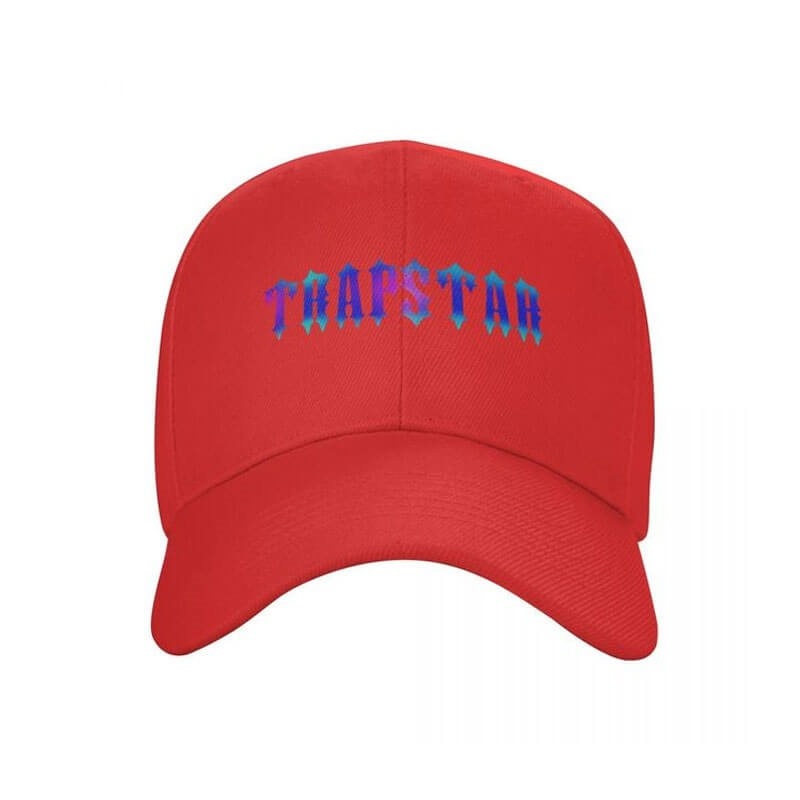 Férfi Trapstar Black Cap Kalap Piros | Hungary CT88-618