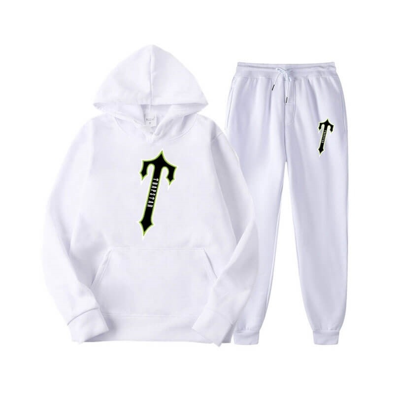 Férfi Trapstar Central Tee And Irongate Melegítő Fehér | Hungary KQ68-410