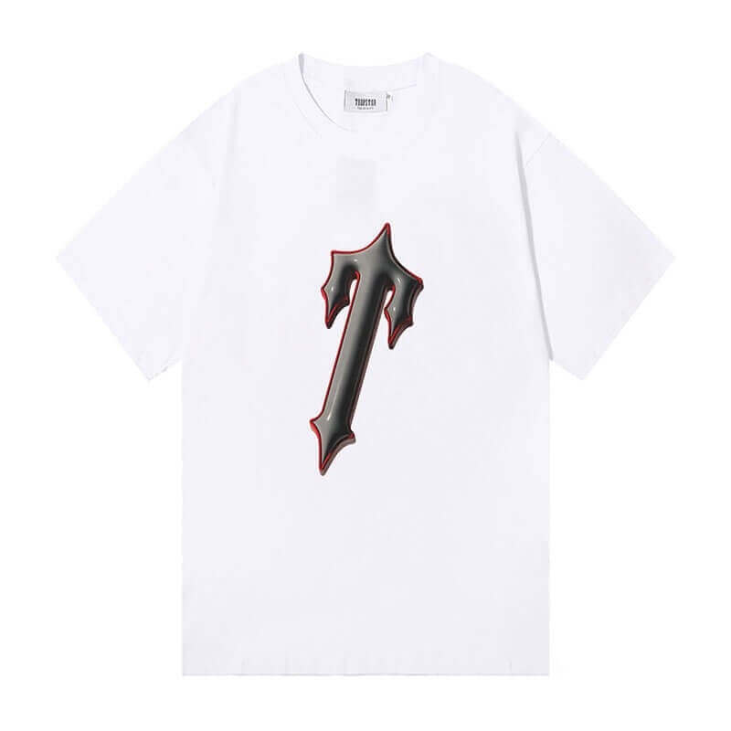 Férfi Trapstar Central Tee And Irongate Póló Fehér | Hungary JE84-546